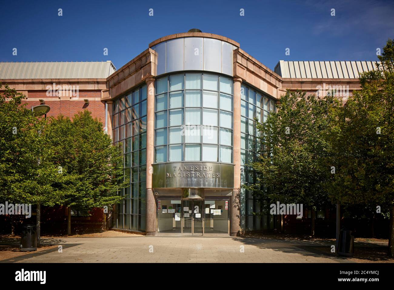 AshtonunderLyne town centre modern design Tameside Magistrates' Court