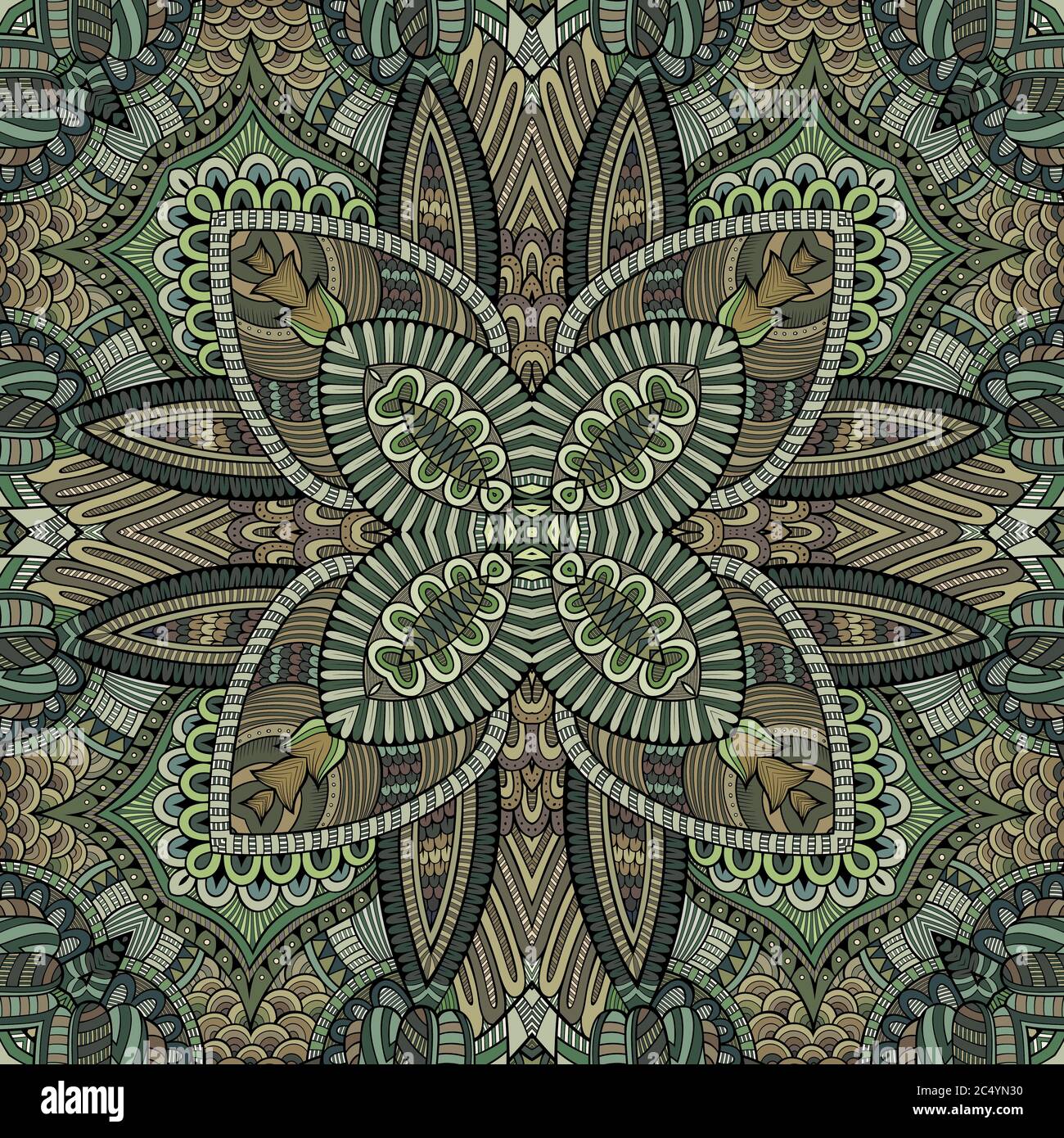 Abstract vector tribal ethnic background Stock Vector Image & Art - Alamy