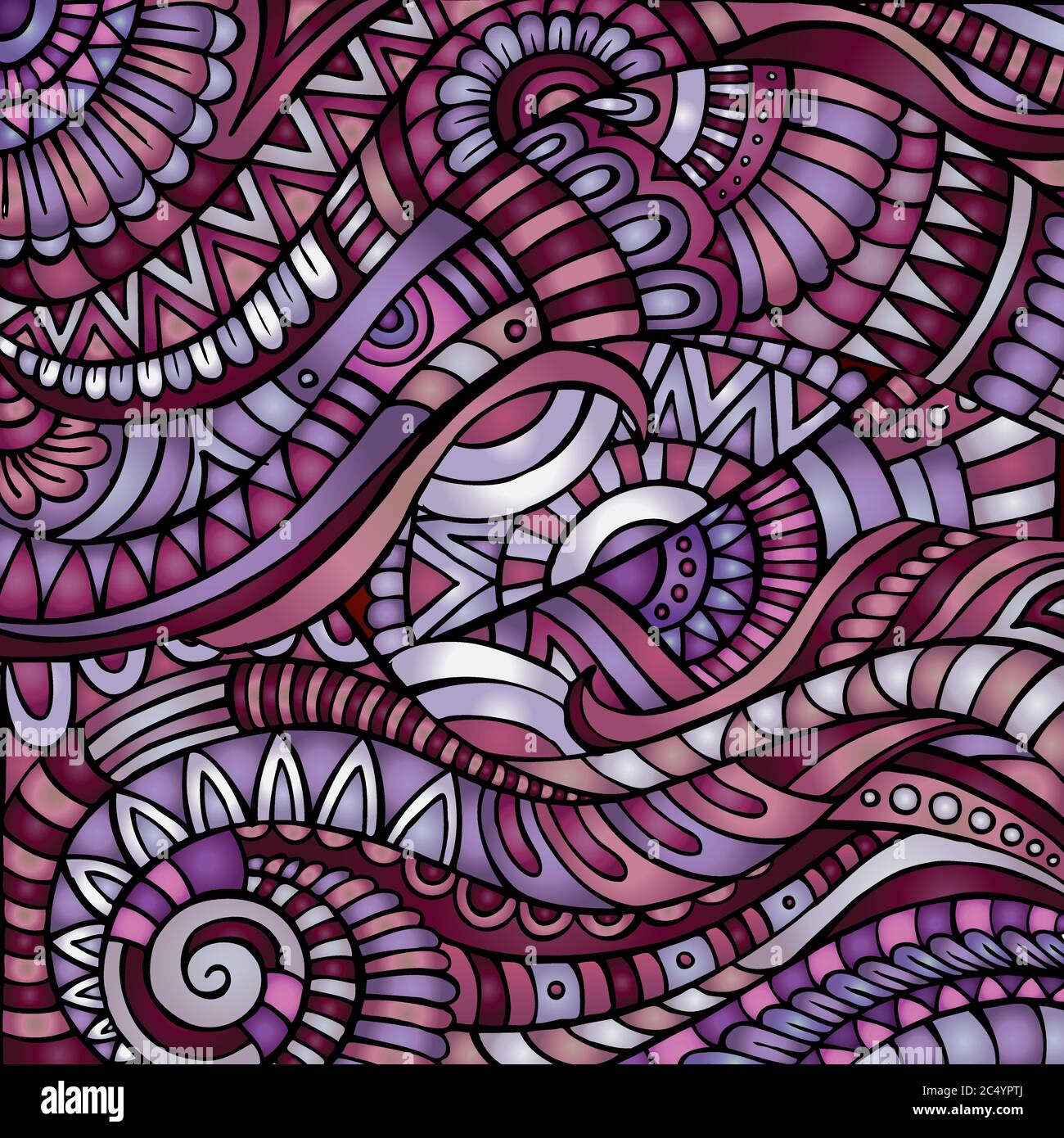 ethnic vector pattern Stock Vector Image & Art - Alamy