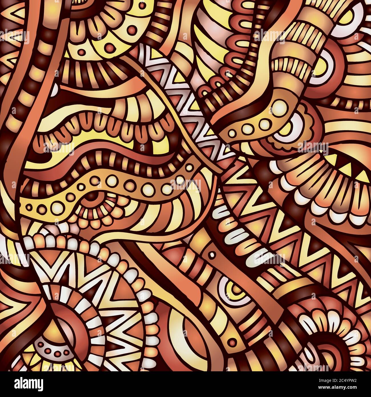 ethnic vector pattern Stock Vector