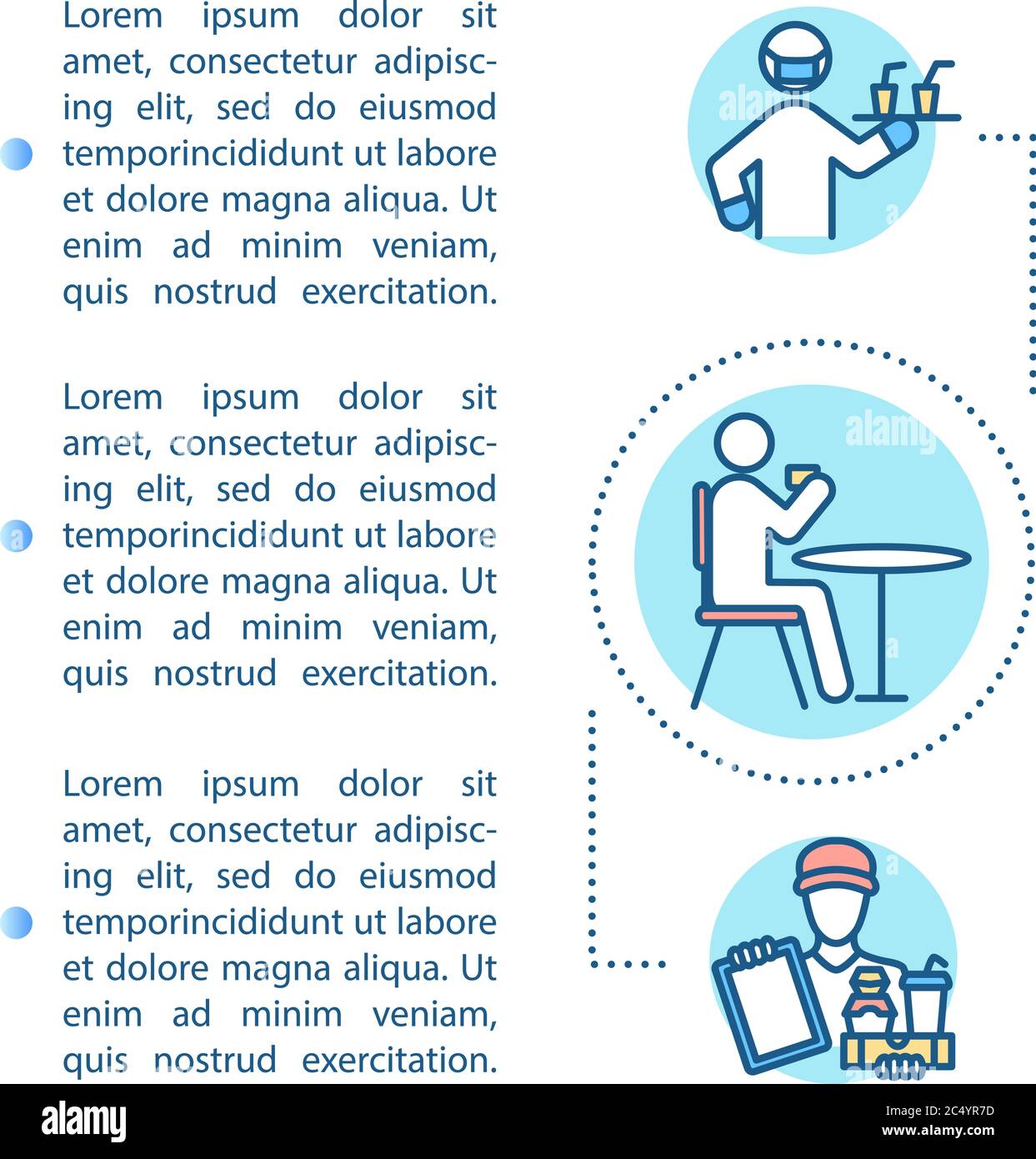 Restaurant regulation concept icon with text Stock Vector Image & Art ...