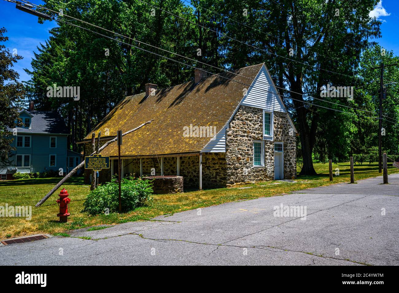 Historic Huguenot Street, New Paltz, NY, USA Stock Photo Alamy