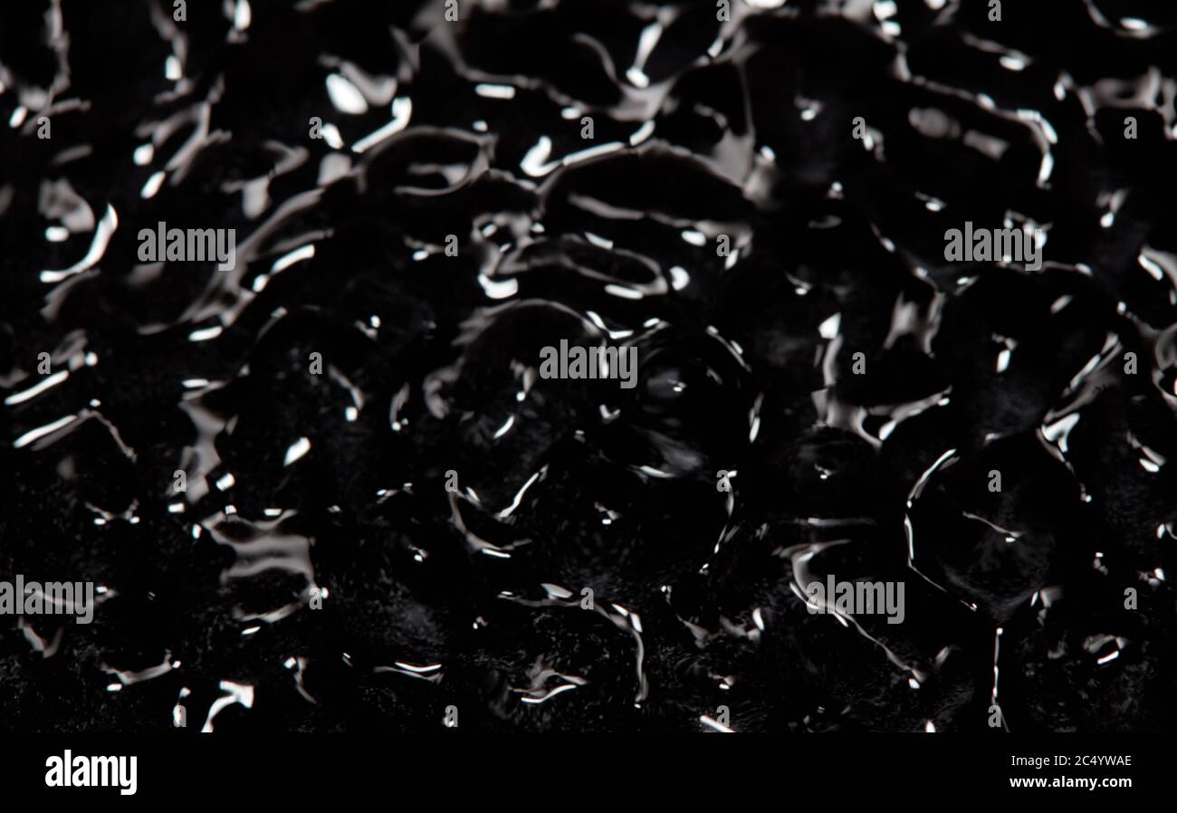 Abstract Black Background Liquid Texture Stock Photo - Alamy