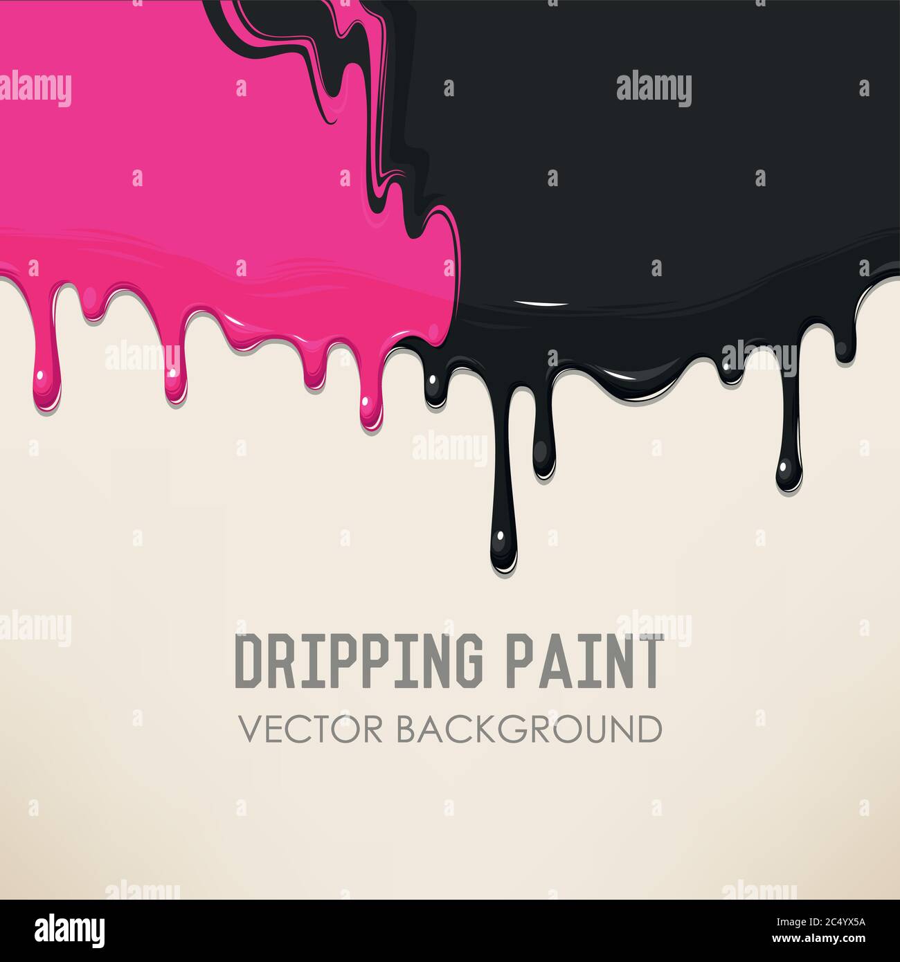 Dripping paint background Stock Vector Image & Art Alamy