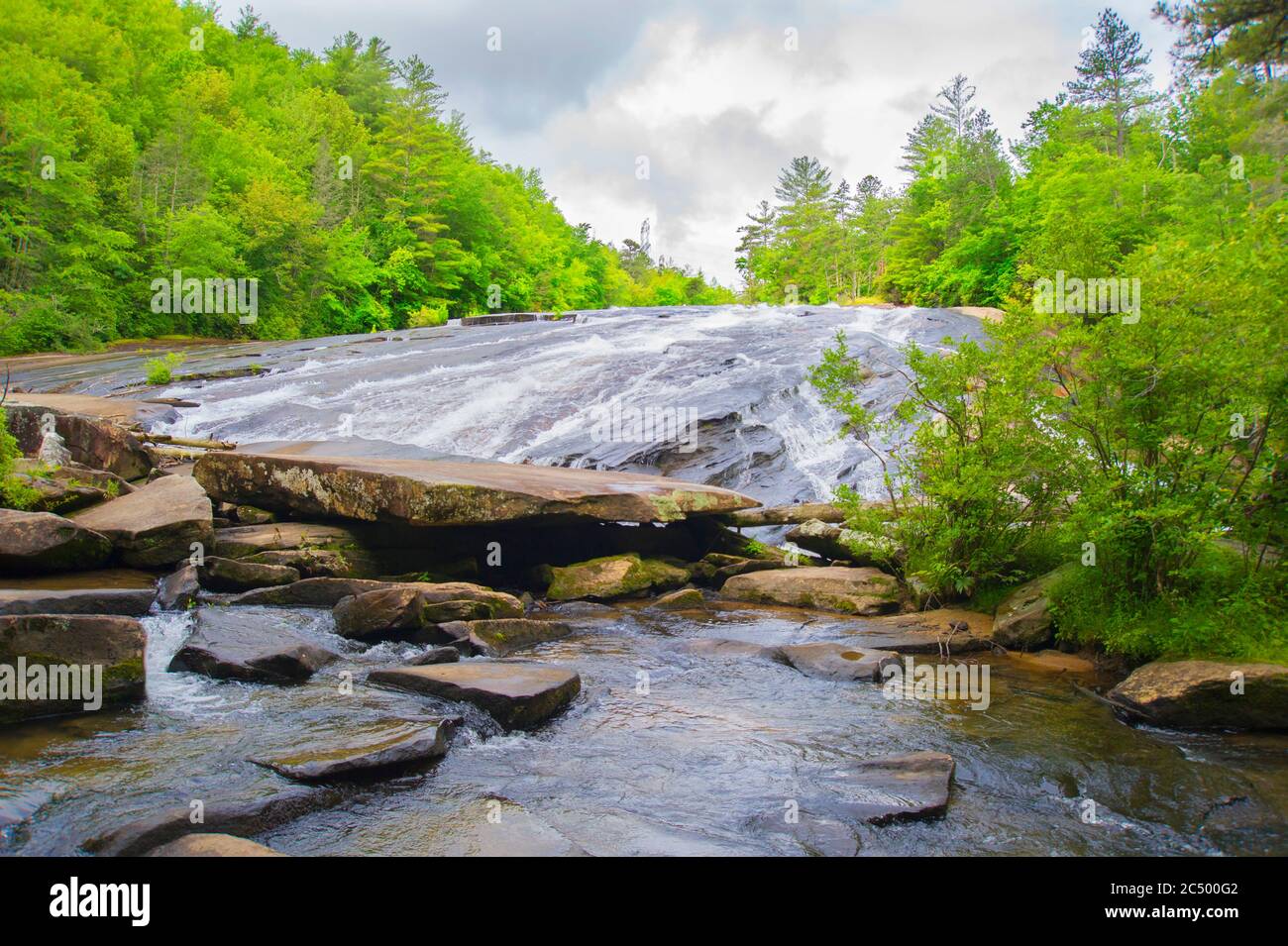 Bridal Veil Falls In Dupont State Recreational Forest North Carolina Stock Photo Alamy Bridal Veil Falls In Dupont State Recreational Forest North Carolina Stock Photo Alamy