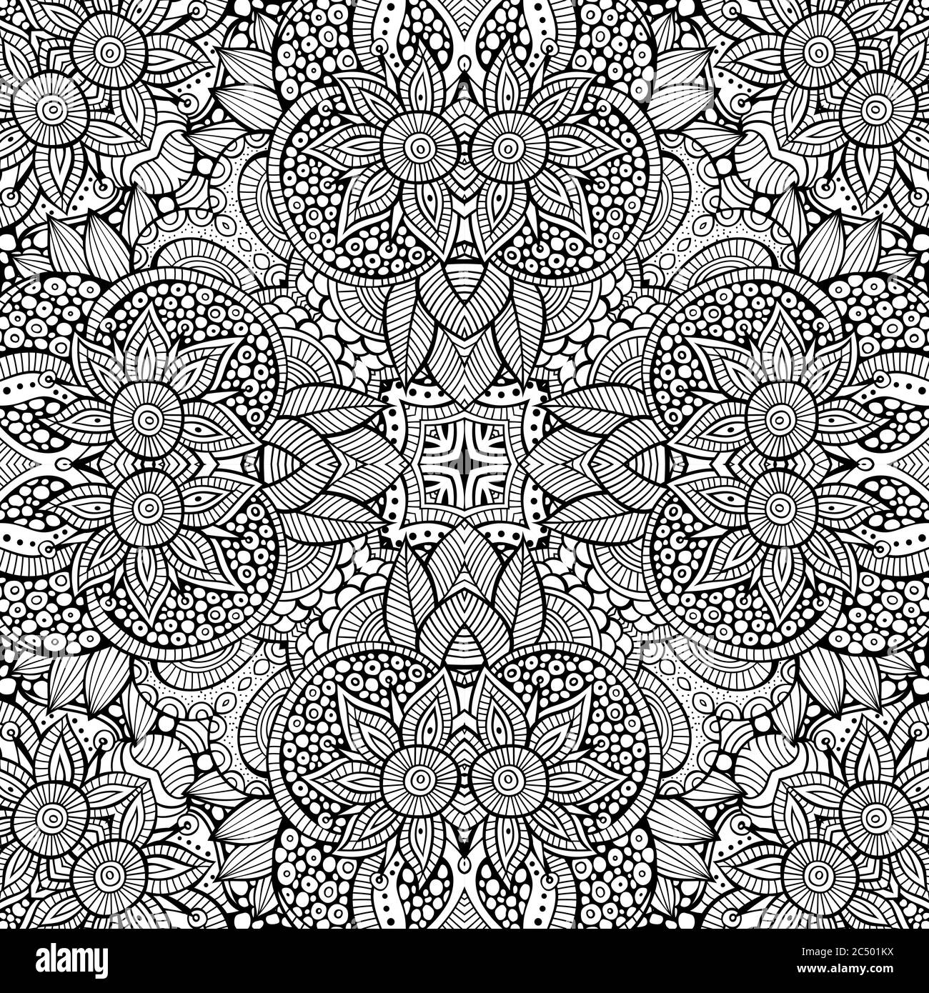 Abstract vector ethnic sketchy background Stock Vector Image & Art - Alamy