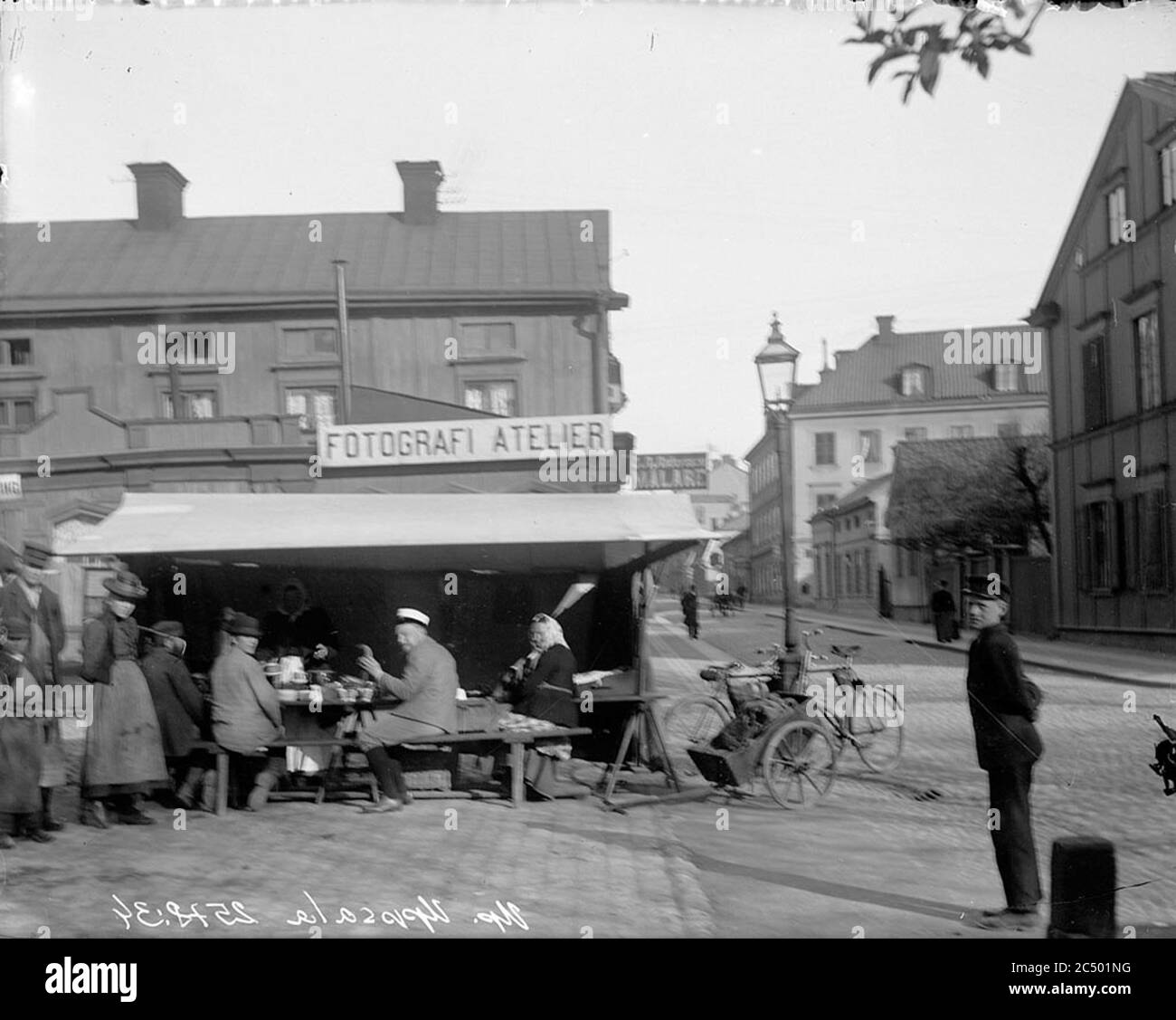 Vintage photo of European Life predominantly from Sweden during the early part of the 20th century Stock Photo