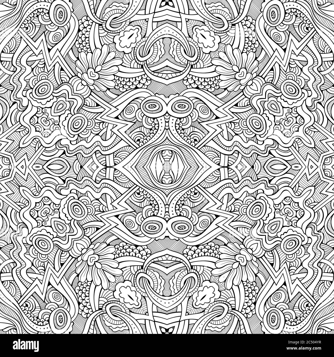 Abstract vector ethnic sketchy background Stock Vector Image & Art - Alamy