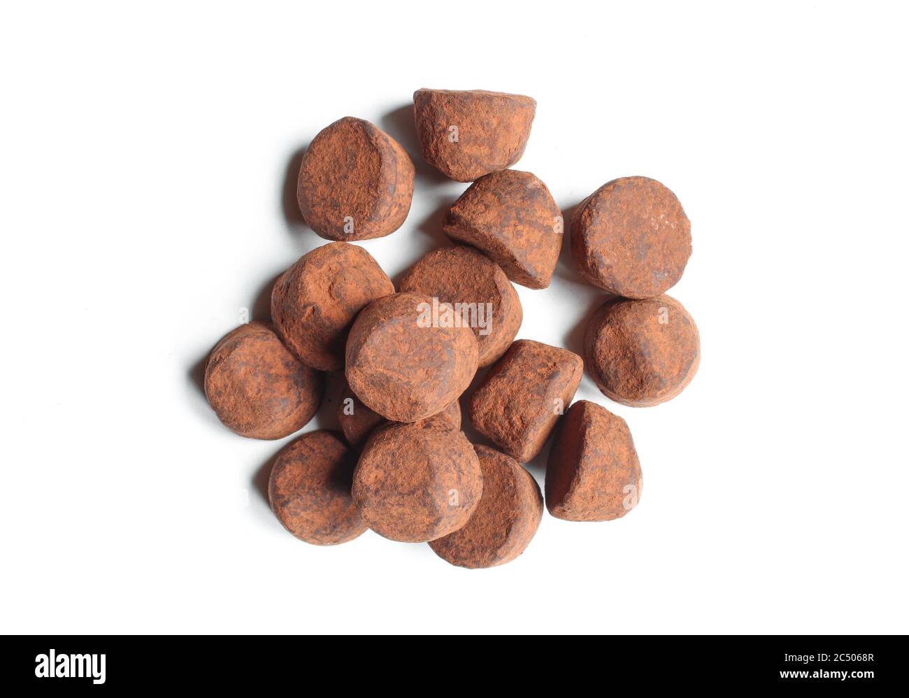 Cocoa dusted chocolate truffle hires stock photography and images Alamy