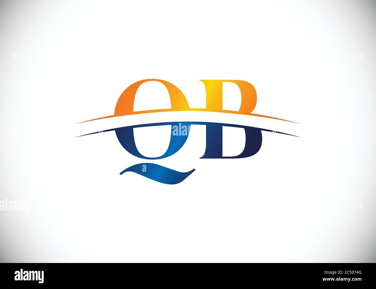 Letter q b logo hi-res stock photography and images - Alamy