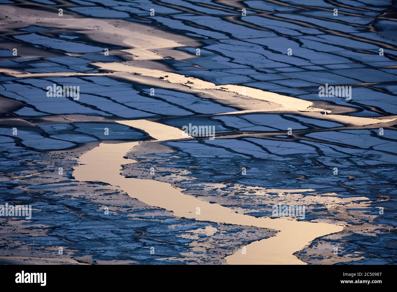 Pond Ice Ridge Texture ice edge pond hi-res stock photography and images - Alamy