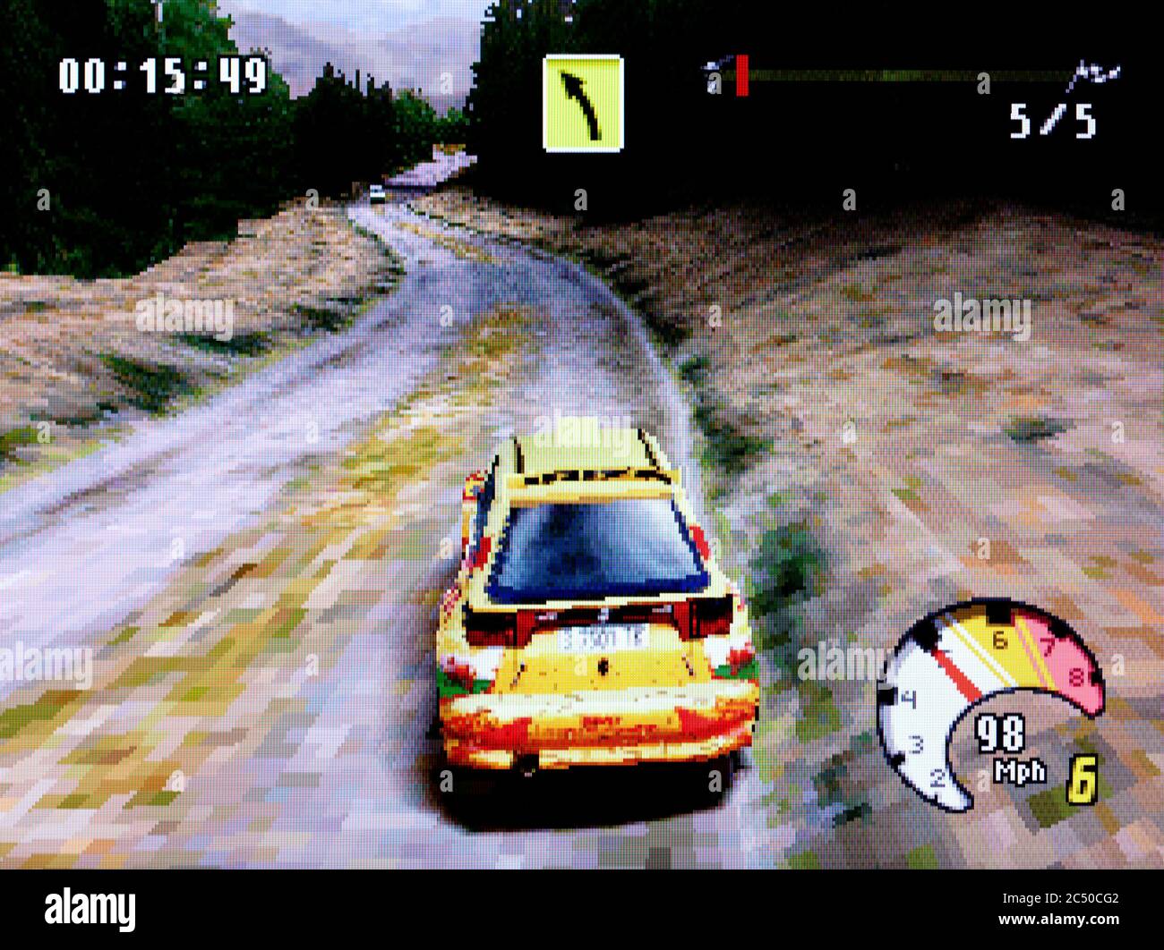 Need for Speed: V-Rally 2 PS1 Gameplay HD (Beetle PSX HW) 