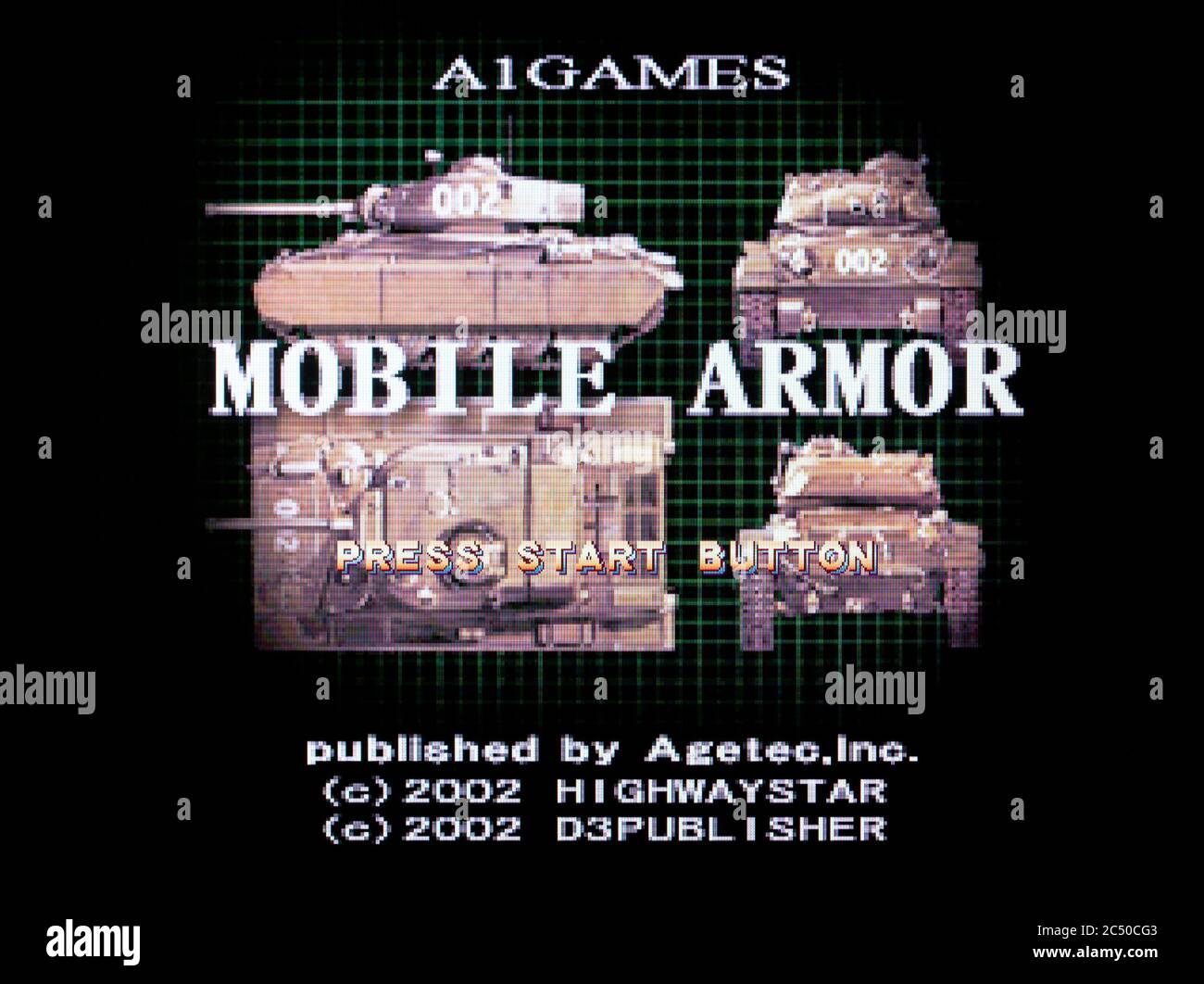 Mobile Armor - Sony Playstation 1 PS1 PSX - Editorial use only