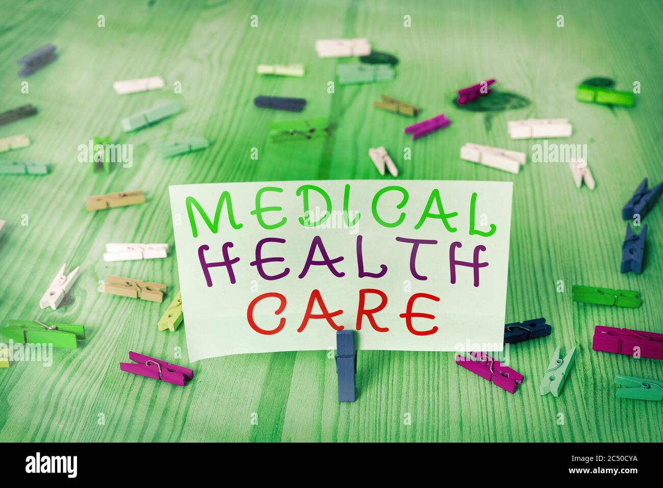 Conceptual hand writing showing Medical Health Care. Concept meaning