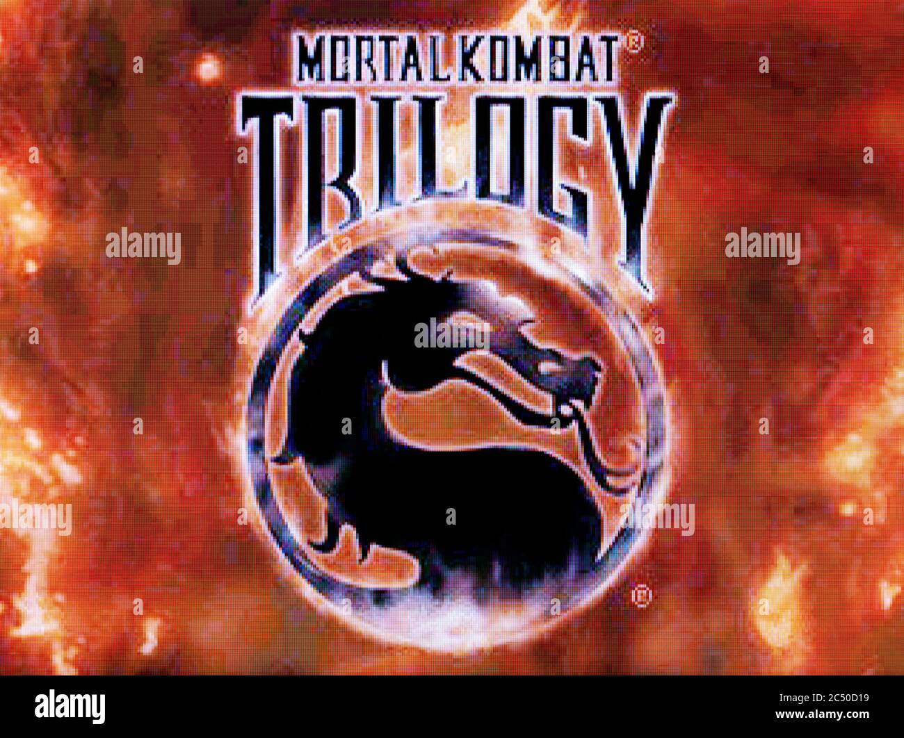 Mortal Kombat Trilogy - Sony Playstation 1 PS1 PSX - Editorial use only Stock Photo
