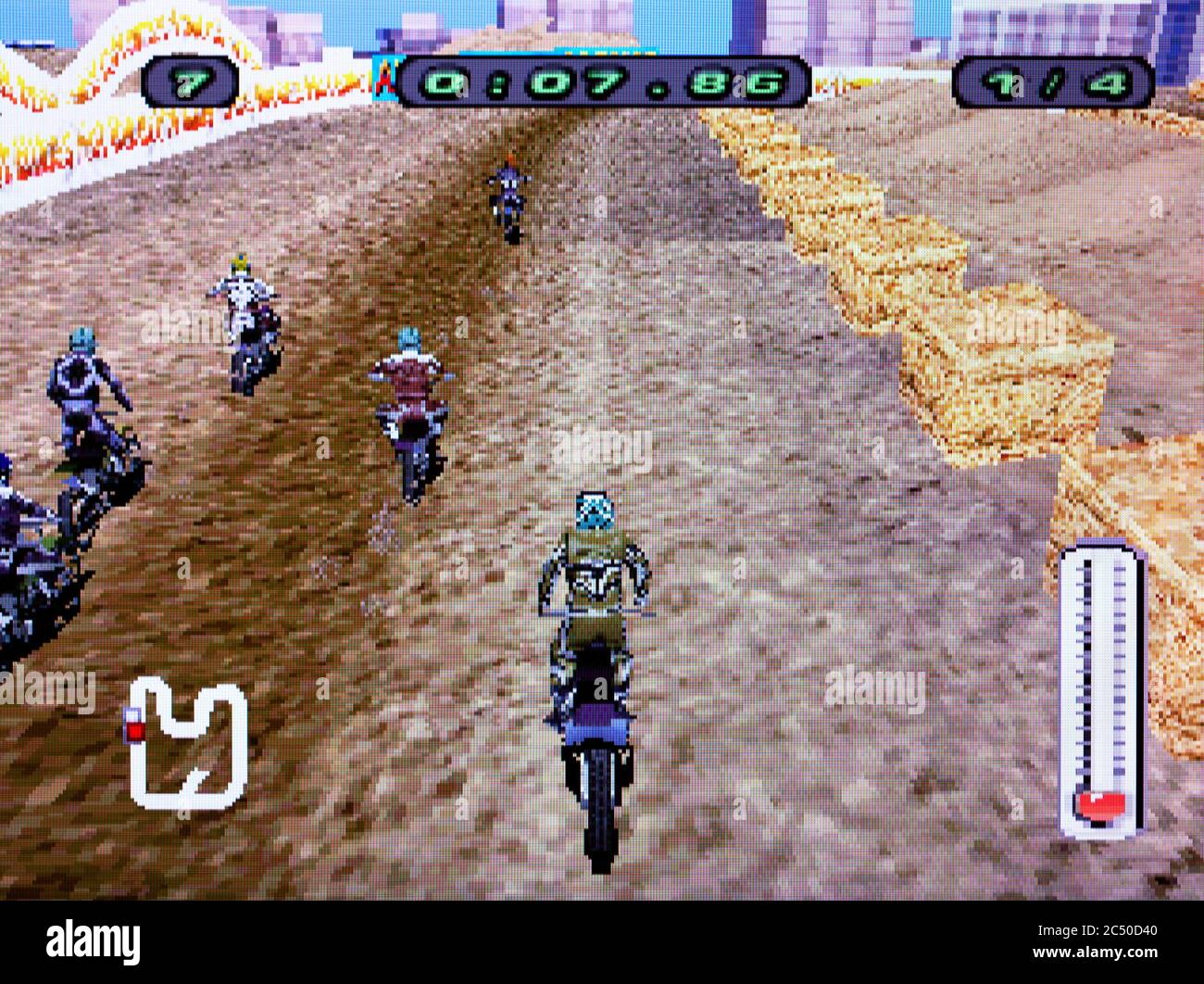 Motocross Mania Sony Playstation PS1 PSX Editorial use only Stock  Photo Alamy