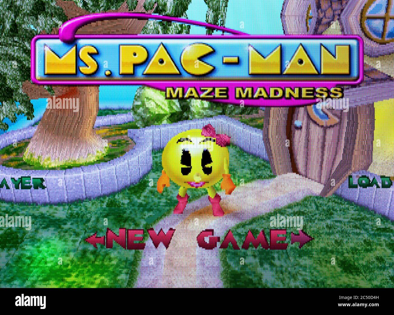 Ms Pac-Man Maze Madness - Sony Playstation 1 PS1 PSX - Editorial use only  Stock Photo - Alamy