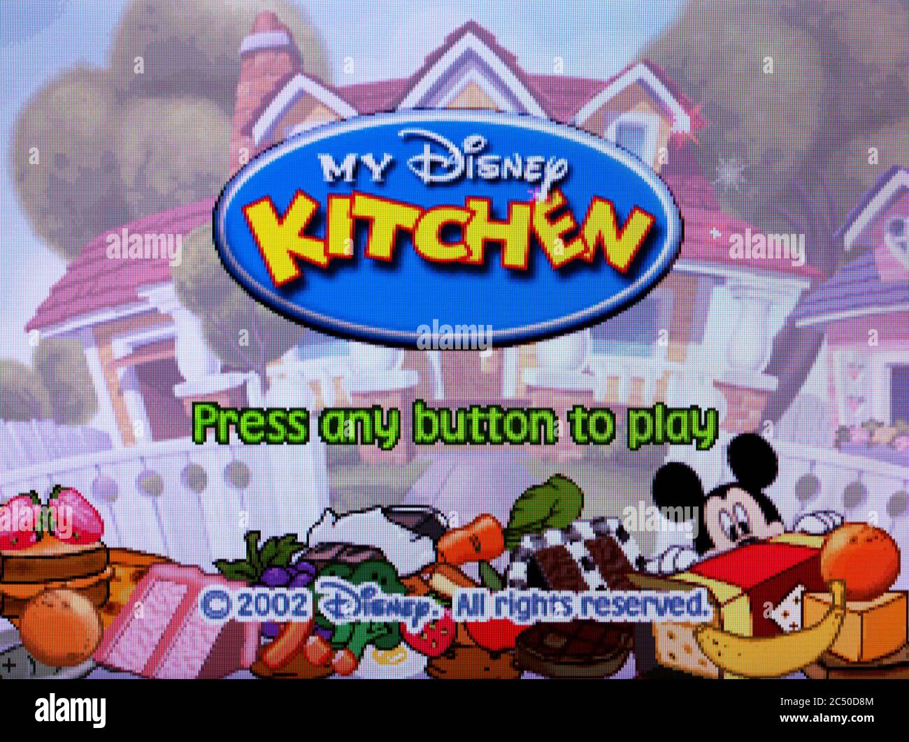 My Disney Kitchen Sony Playstation 1 Ps1 Psx Editorial Use Only 2C50D8M 