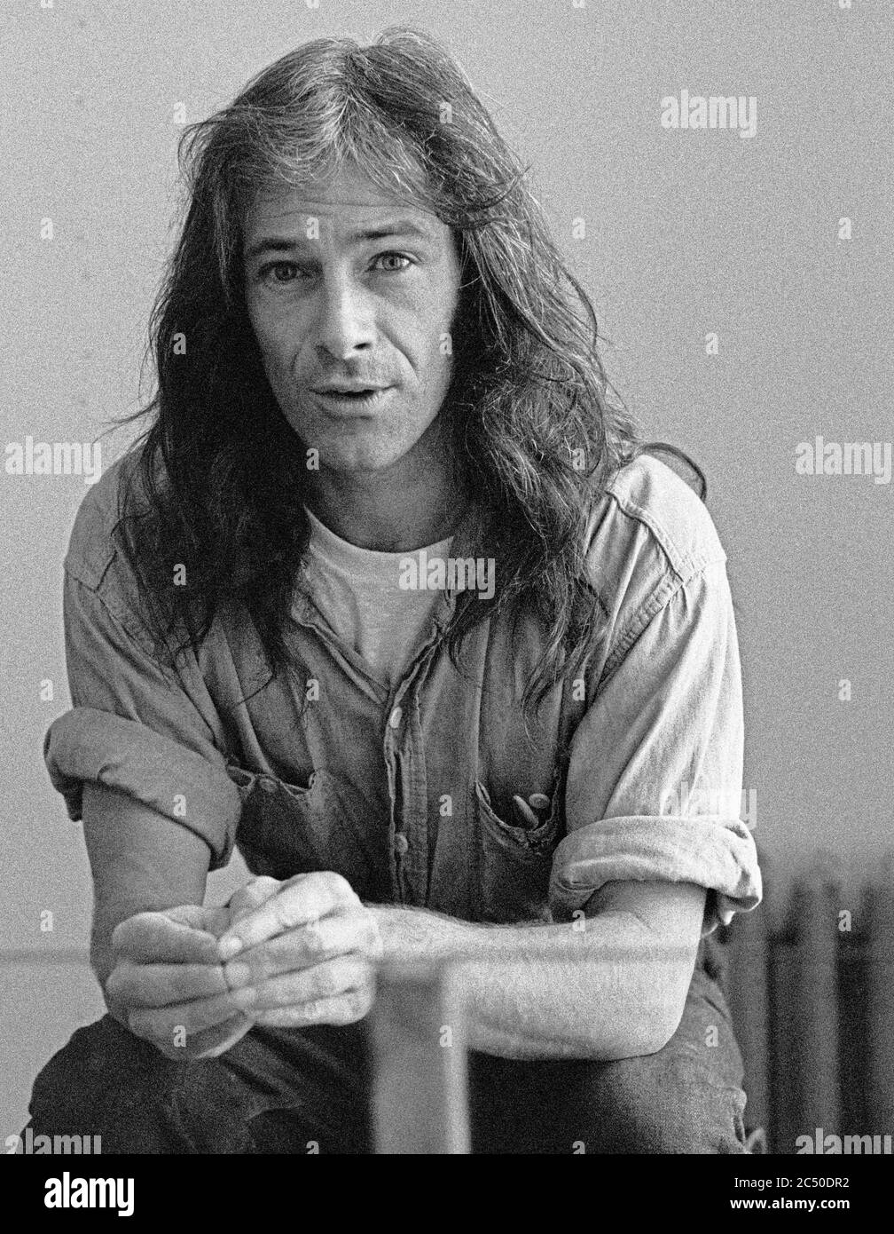 Dennis Robert Peron, a San Francisco activist, in jail in the late 70s Stock Photo