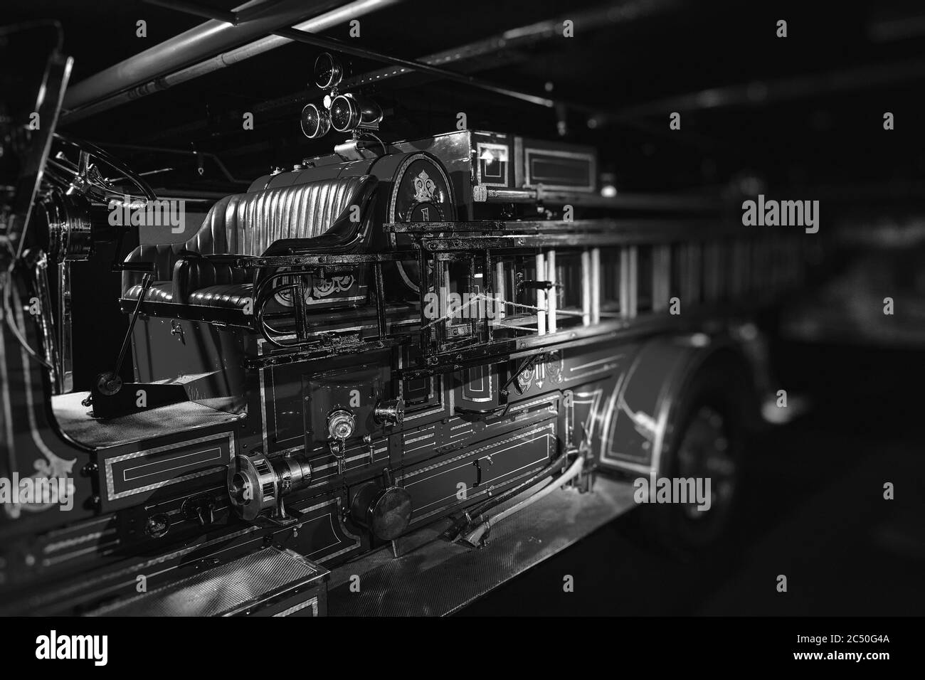 Fire engine red paint Black and White Stock Photos & Images Alamy