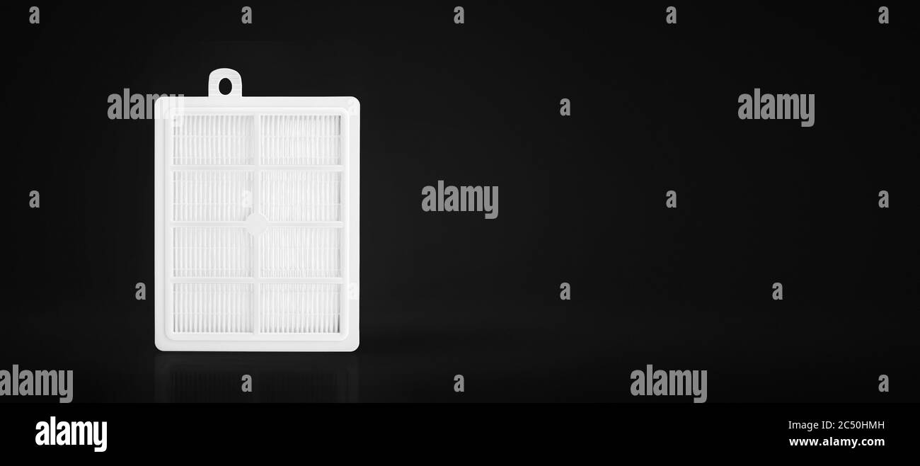 High performance air filter for HVAC system. New filter. Taking care of