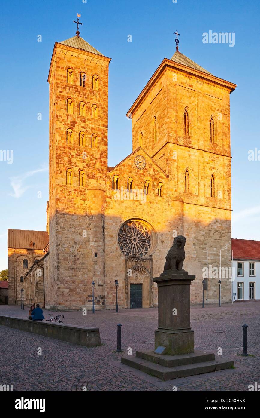 cathedral St. Peter, Germany, Lower Saxony, Osnabrueck Stock Photo