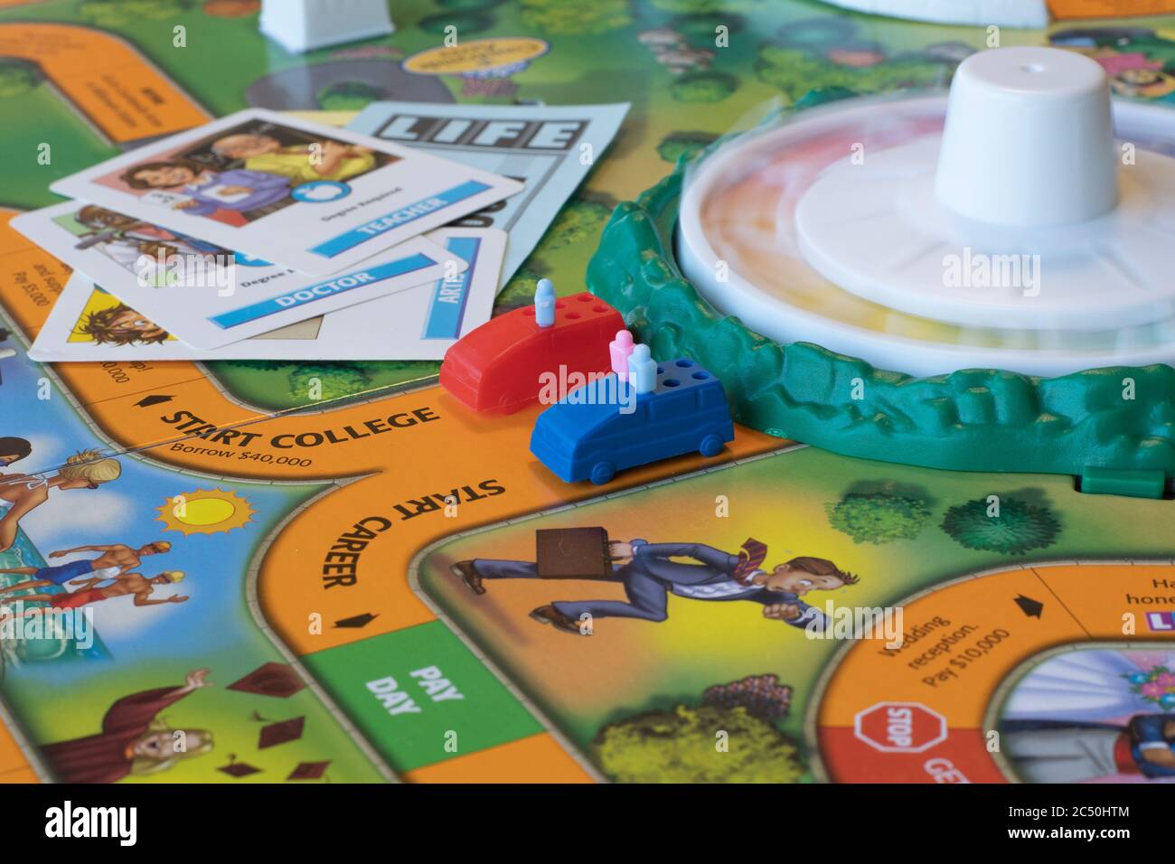 the game of life pieces