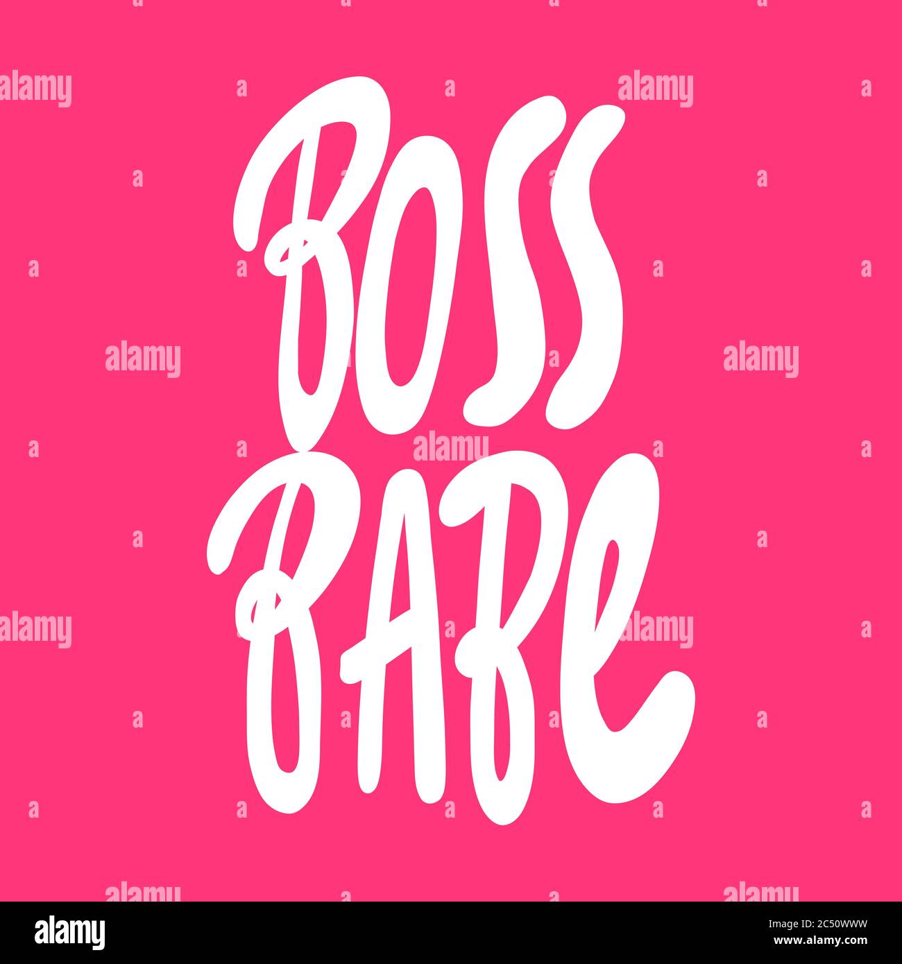 Boss Bebe Vector Hand Drawn Illustration With Cartoon Lettering Good As A Sticker Video Blog Cover Social Media Message Gift Cart T Shirt Print Stock Vector Image Art Alamy