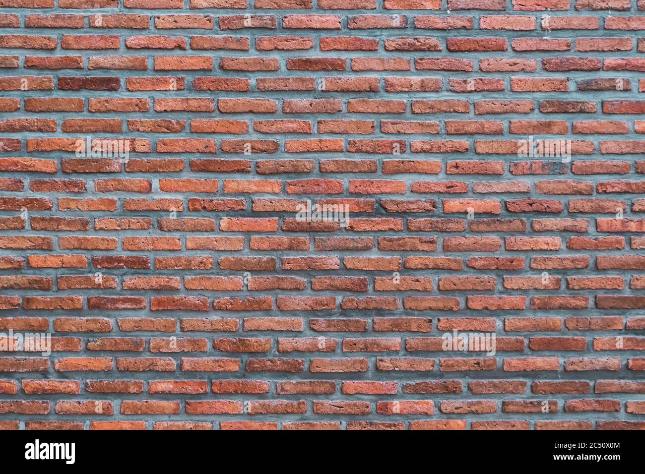 Old grunge orange brick background texture Stock Photo - Alamy