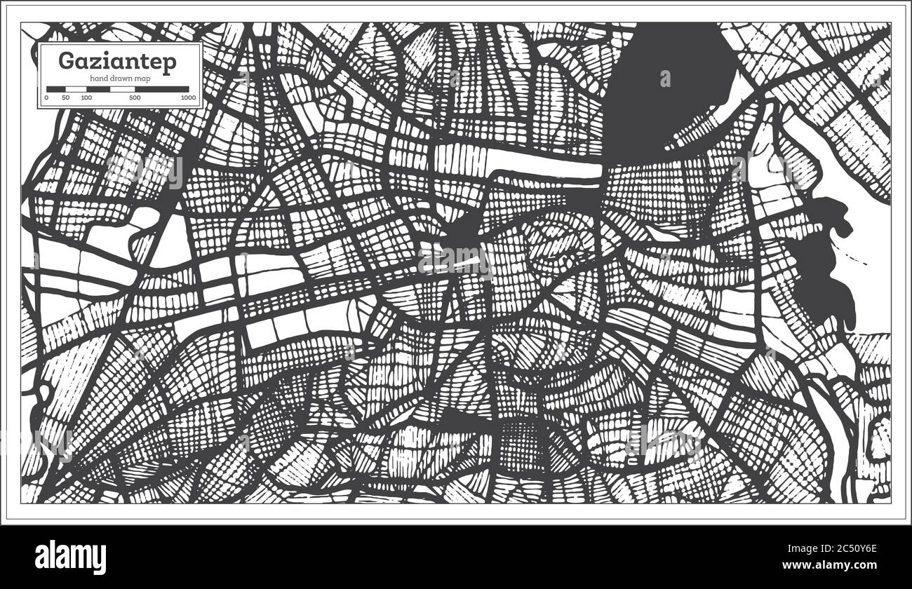 Gaziantep turkey map Black and White Stock Photos & Images Alamy