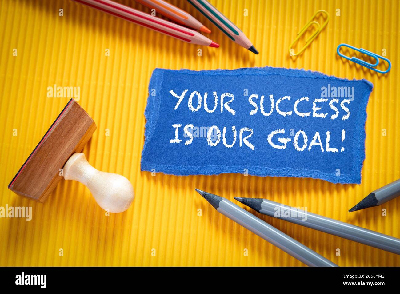 Our work is your success hi-res stock photography and images - Alamy