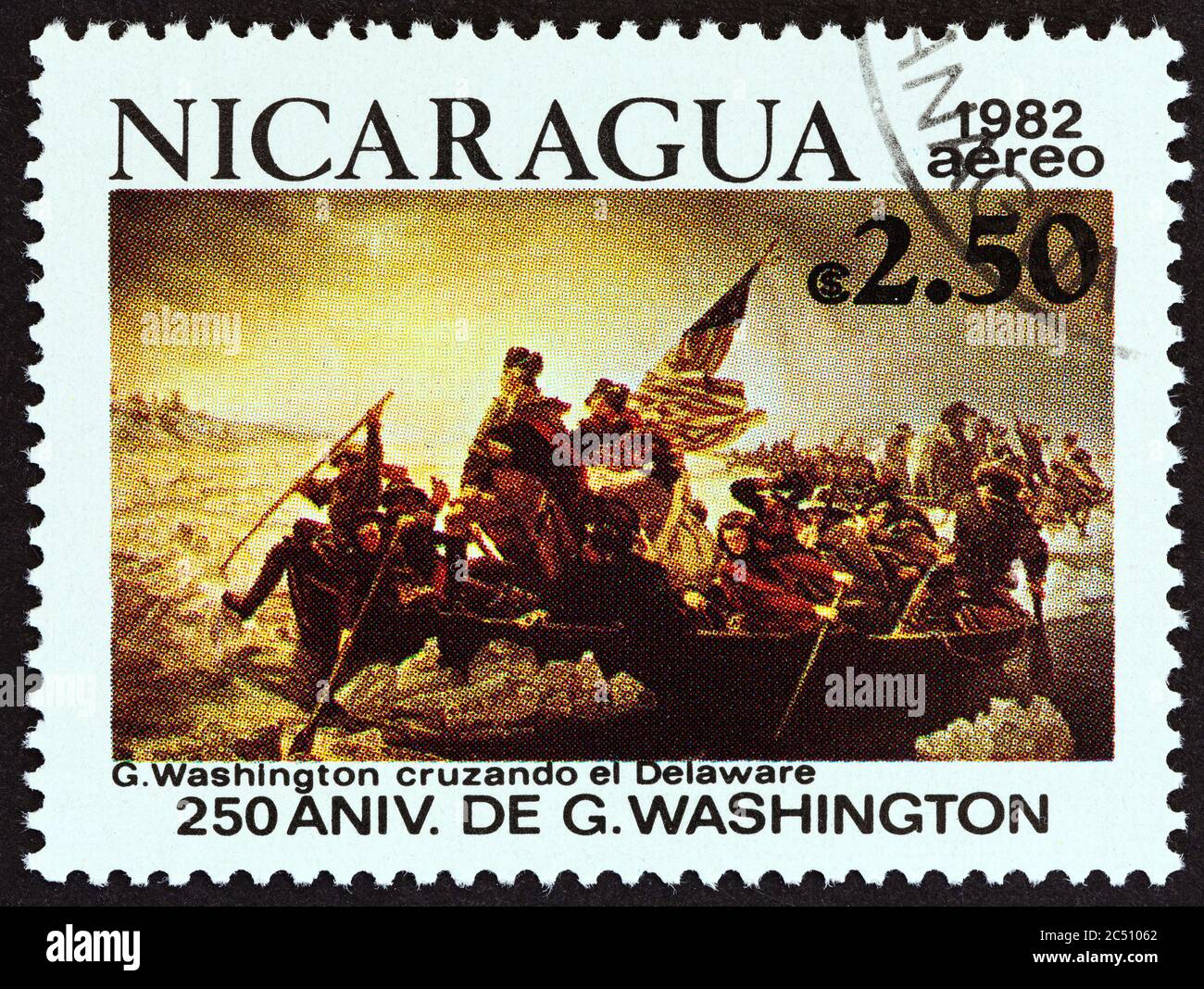 Nicaraguan postage stamp nicaragua hi-res stock photography and images ...