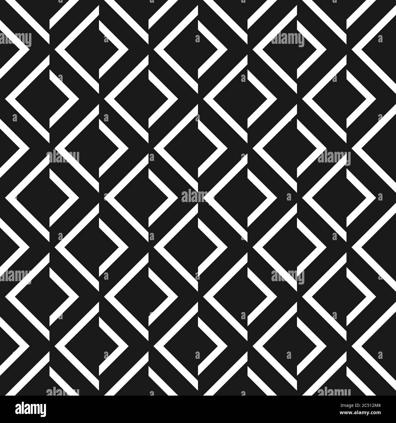 Seamless abstract geometric pattern with elements of rhombus Stock ...