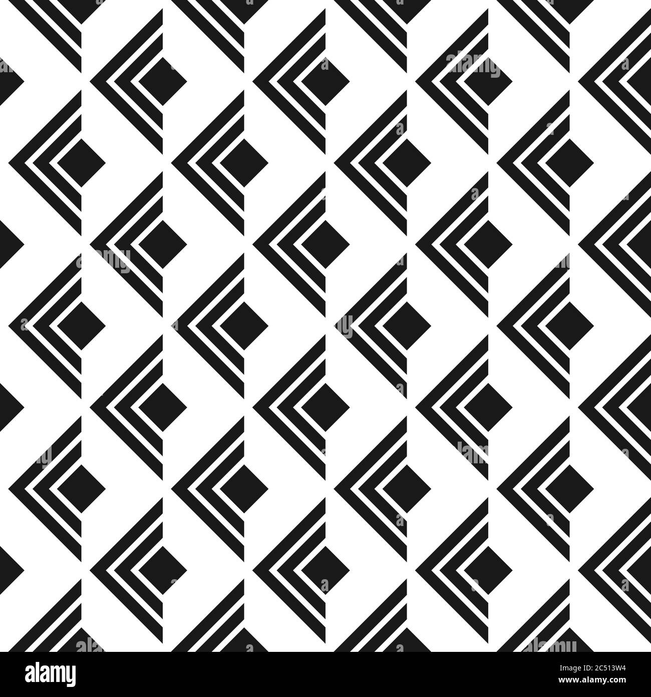 Seamless abstract geometric pattern with elements of rhombus Stock ...