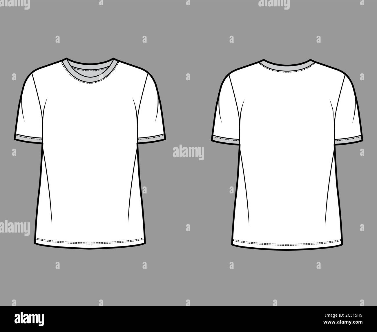 oversized shirt template