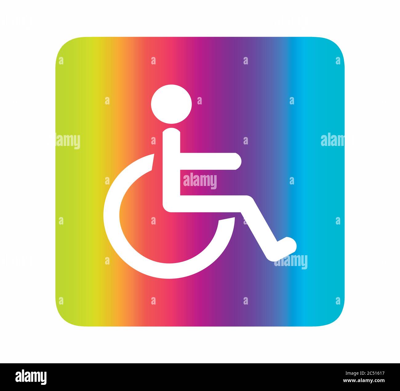 handicap or wheelchair person symbol, vector illustration Stock Vector Image & Art Alamy