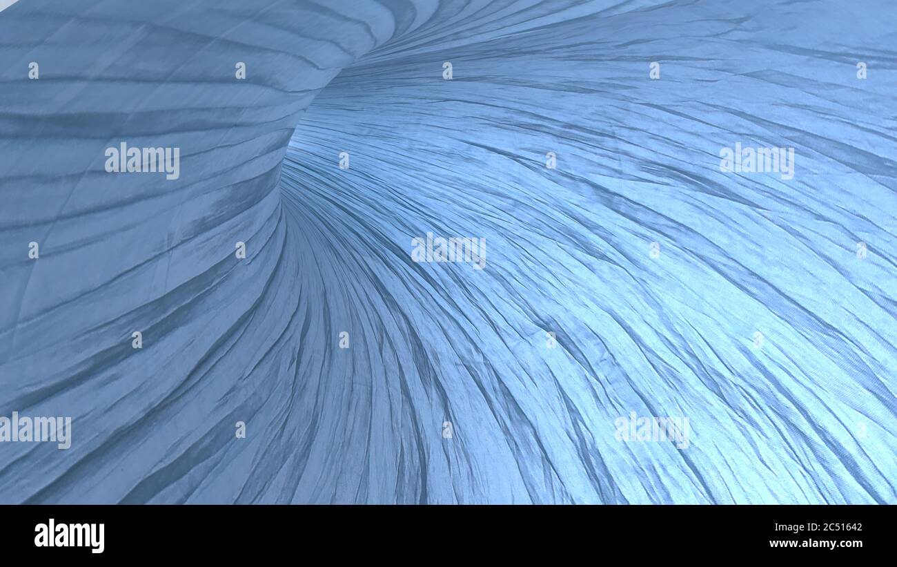 blue abstract tunnel flow background - 3D-illustration Stock Photo - Alamy