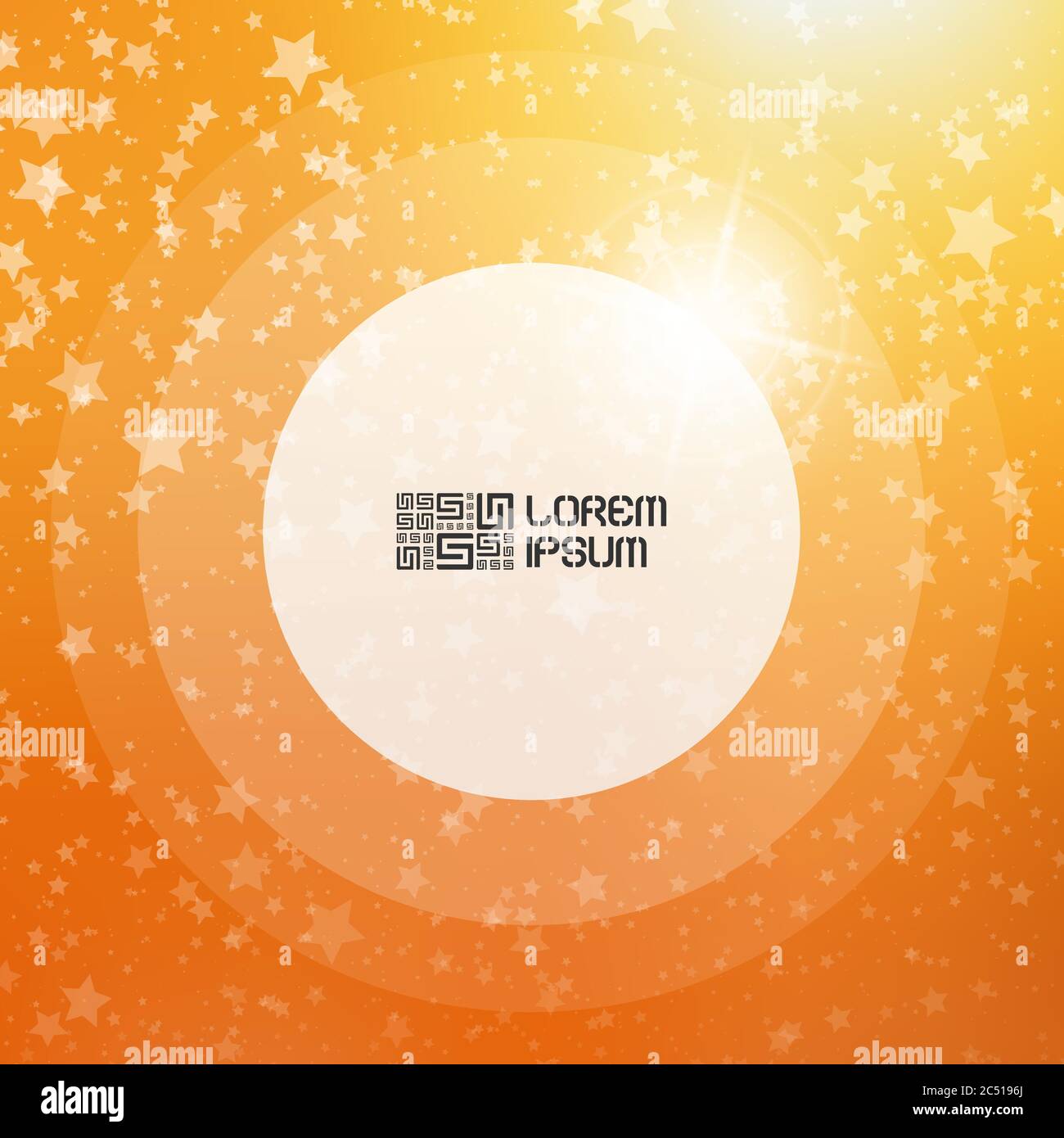Falling snow background. Abstract snowflake pattern. Vector illustration with place for text. Stock Vector