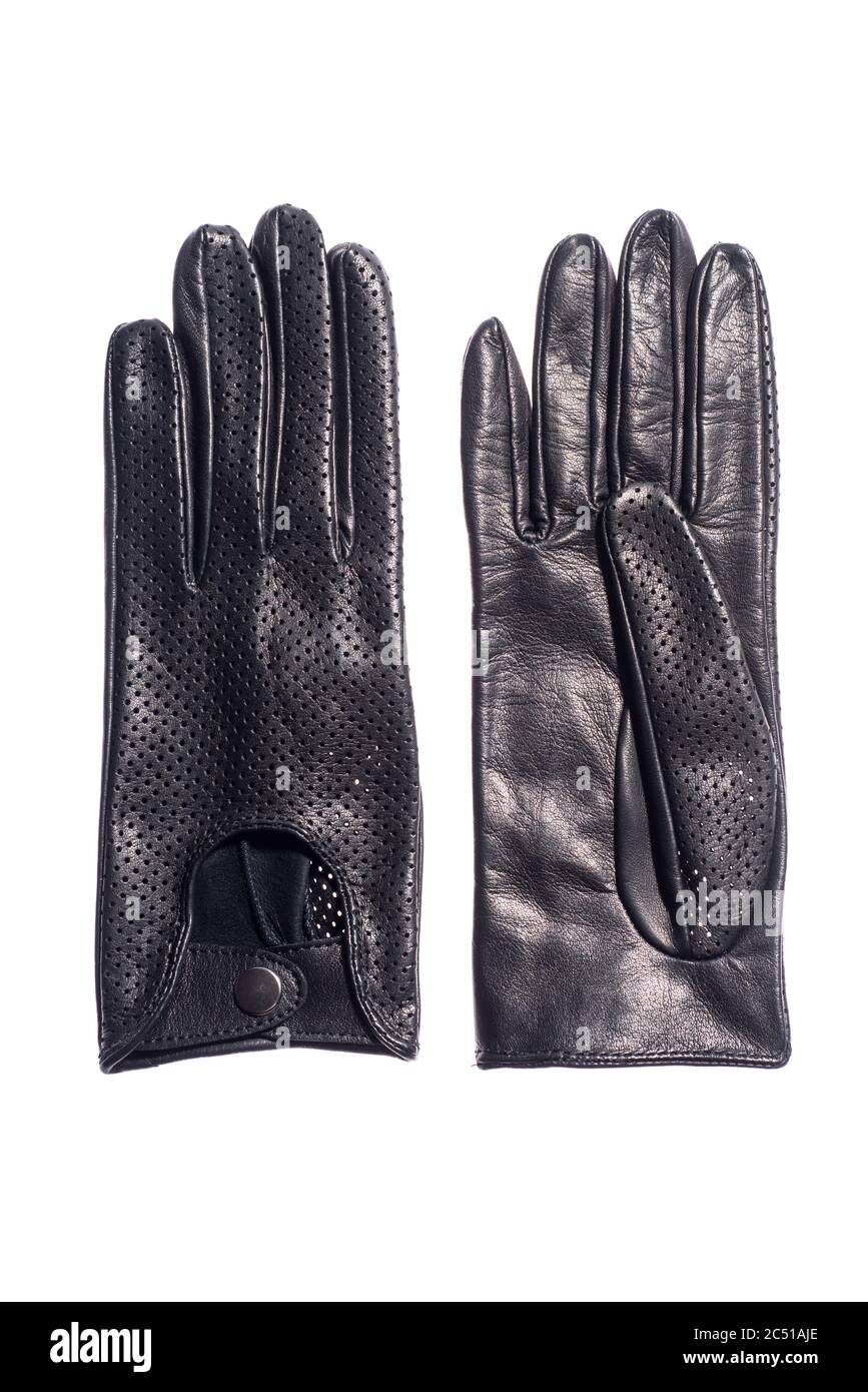 Leather gloves Cut Out Stock Images & Pictures - Alamy