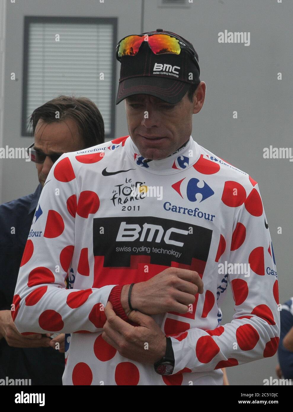 Cadel Evans During  the Tour de France 2011, Stage 5 cycling race, Carhaix – Cap Fréhel (164,5 Km) on July 06, 2011 in Carhaix, France - Photo Laurent Lairys / DPPI Stock Photo