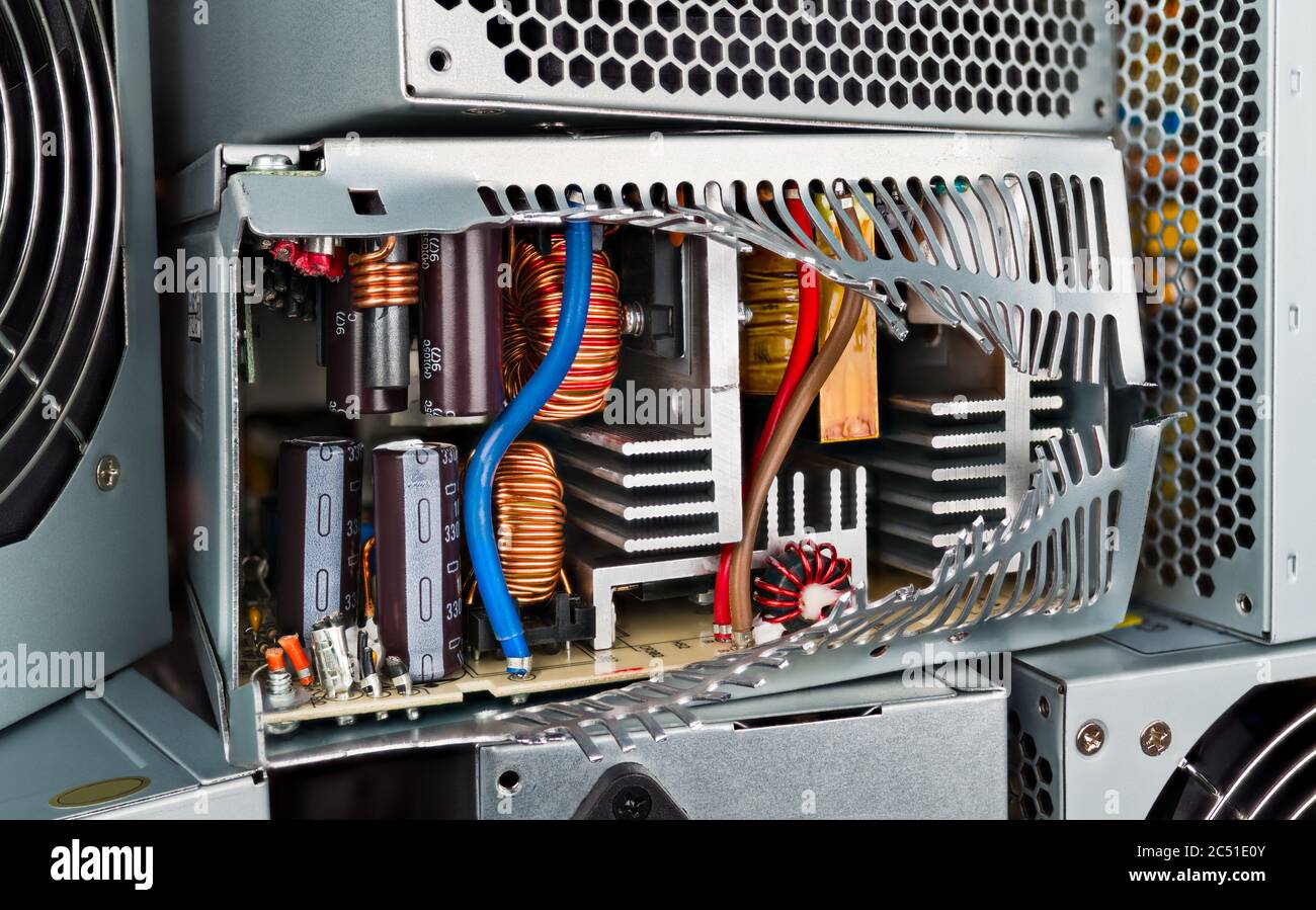 Inside A Pc Power Supply Transformers