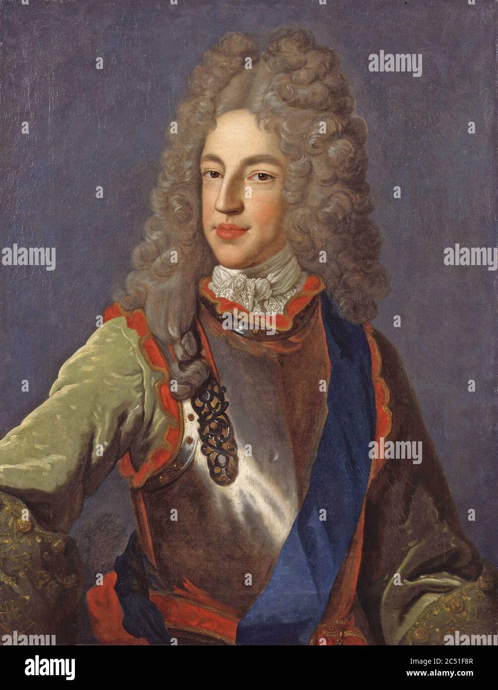 JAMES EDWARD STUART (1688-1766) Jacobite Pretender aka The Old Pretender Stock Photo