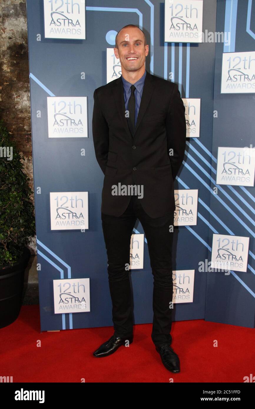 Ryan ‘Fitzy’ Fitzgerald (Nova FM) arrives on the red carpet for the ...