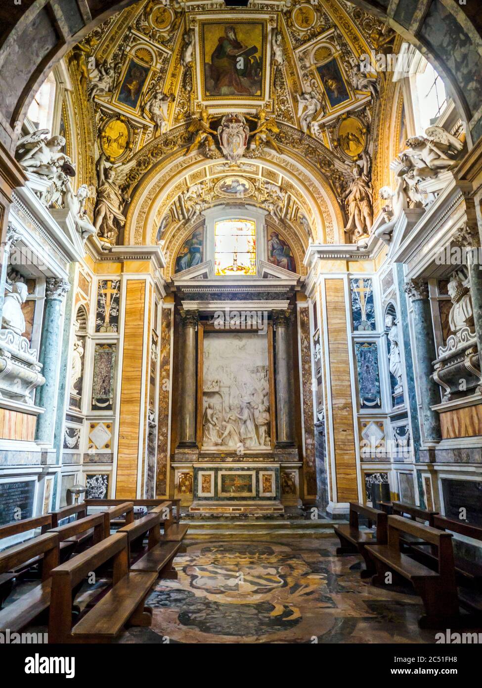 Basilica di Santa Pudenziana - Rome, Italy Stock Photo - Alamy