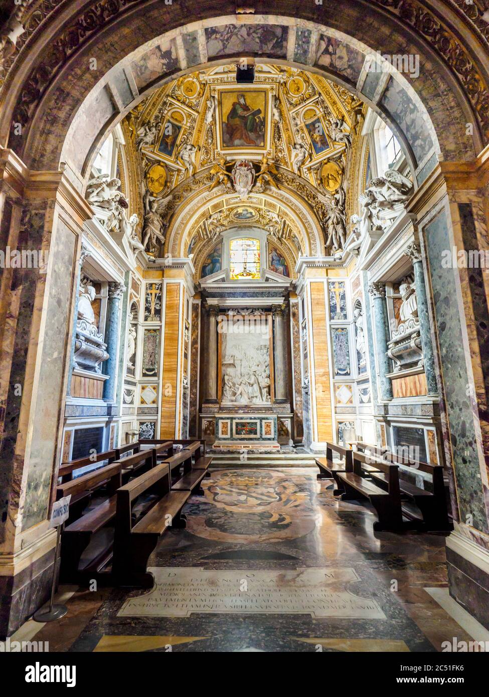Basilica di Santa Pudenziana - Rome, Italy Stock Photo - Alamy