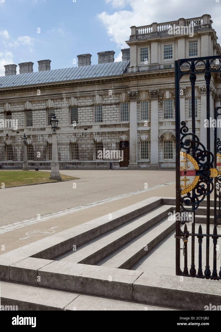 Admirals house Old Royal Navy College Greenwich London Stock Photo Alamy
