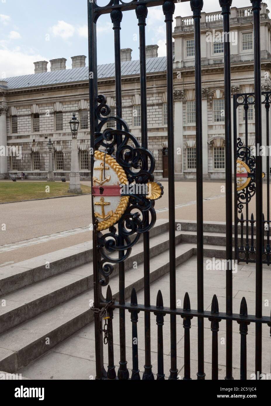 Admirals house Old Royal Navy College Greenwich London Stock Photo Alamy