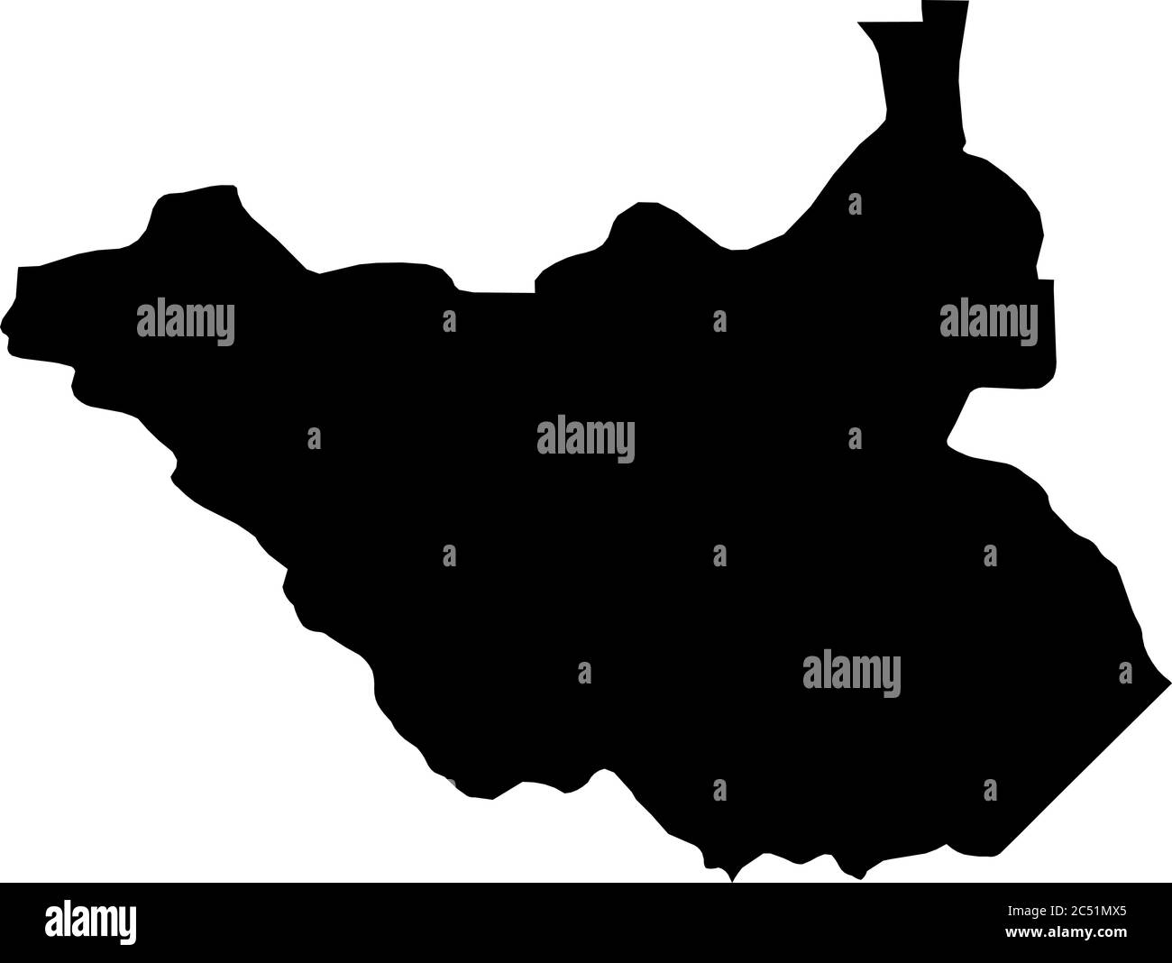 Al Qadarif, state of Sudan. Elevation map colored in wiki style with lakes  and rivers. Locations and names of major cities of the region. Corner auxil  Stock Photo - Alamy