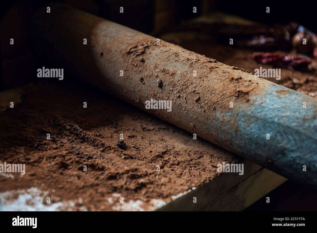 Grinding cocoa beans hires stock photography and images Alamy