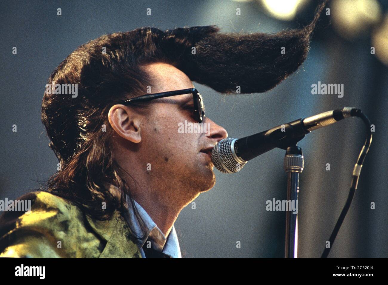 02.07.1993, Kiel, the Leningrad Cowboys on their Live in Prowinzz tour 1993 on the Krusenkoppel open air stage. | usage worldwide Stock Photo
